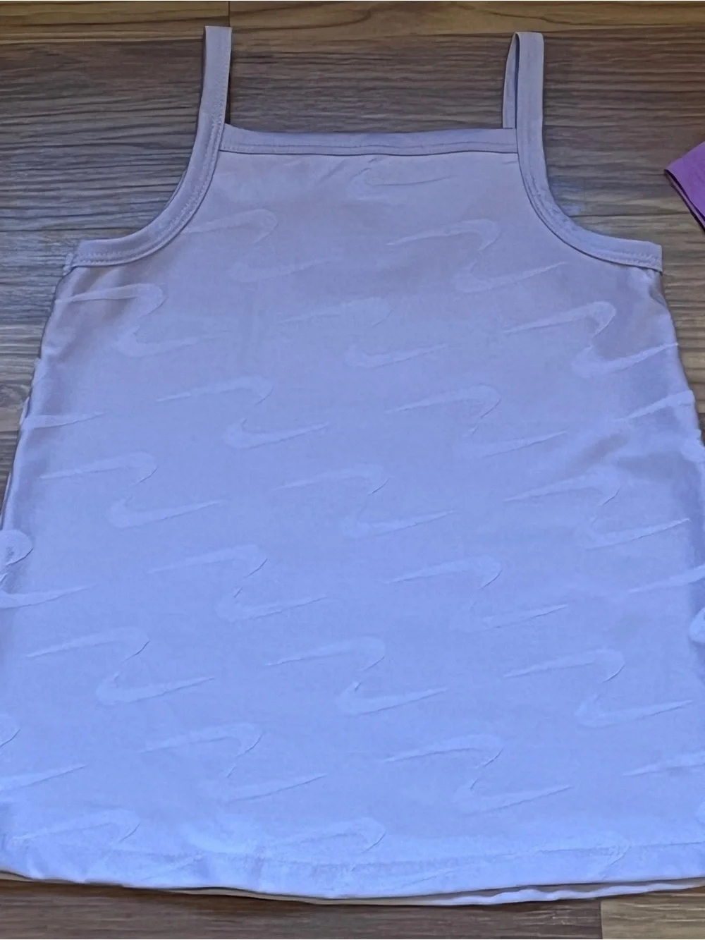Nike Girls Swoosh Motion 2-Piece Dress & Bodysuit Set Lavender Purple Size 18M